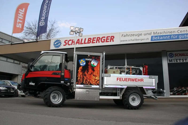 Ein optimal ausgerüstetes Fahrzeug für die Feuerwehr Haldi ob Schattdorf.