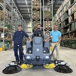 Kärcher Kehrsaugmaschine für Bettermann
