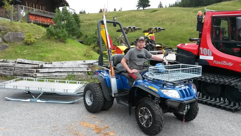 Arctic Cat für die Loipe Langis