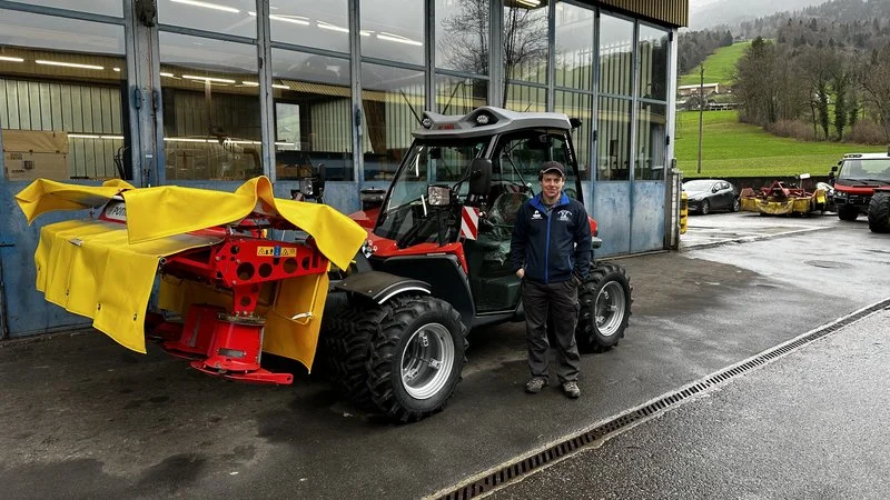 Übergabe AEBI TT281+ an BZG Giswil