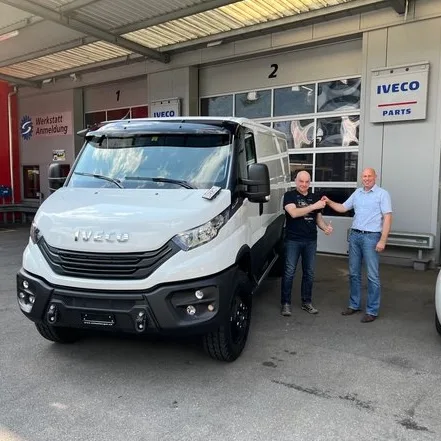 Neuer IVECO Daily 4x4 für TravelTech GmbH
